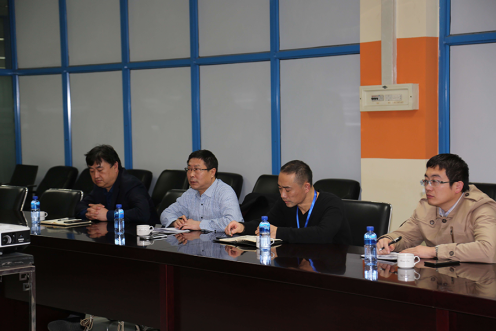 万名干手下基层烟台市国企一队到EVO厅软件公司调研座谈